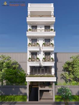 Mẫu thiết kế nhà ống tại khu Phố Biển